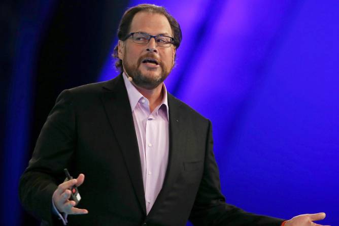 Salesforce CEO Marc Benioff 