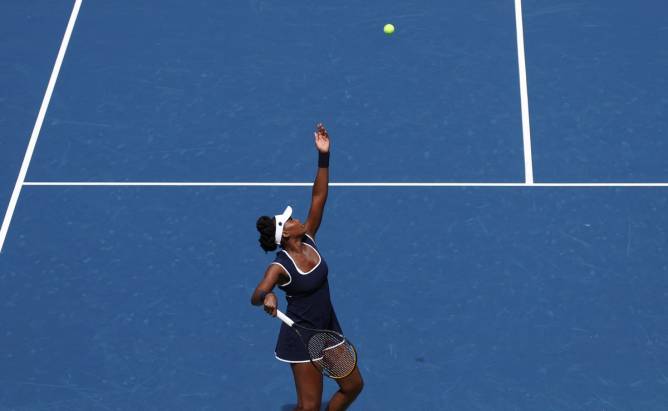 Venus Williams in Khaite at the US Open