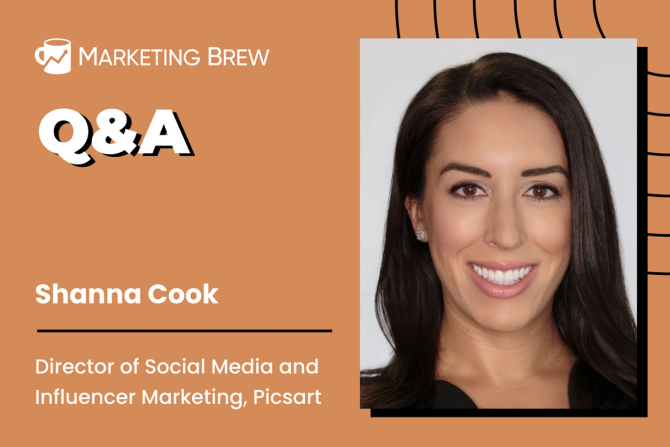 Marketing Brew's Social Hour with Shanna Cook