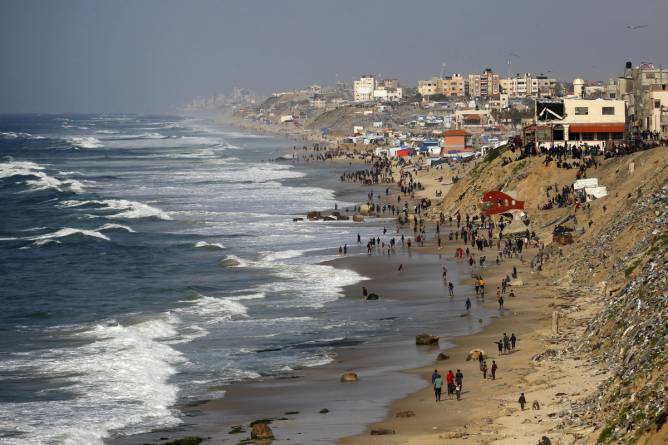 Gaza coast