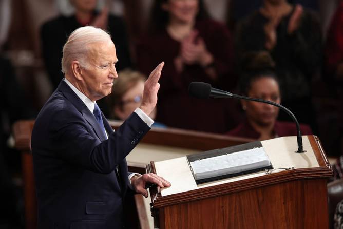 Preside Biden at the State of the Union