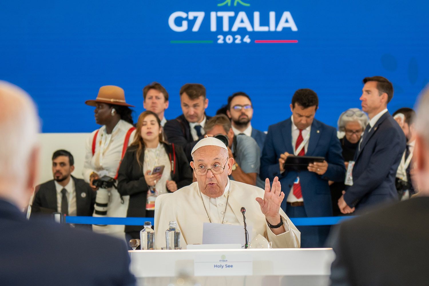 The pope wants to be involved in artificial intelligence talks