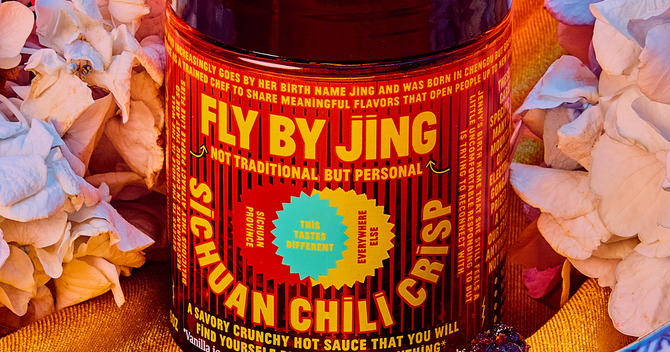 a jar of Fly by Jing Chili Crisp