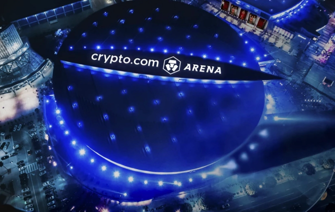 Rendering of Crypto.com Arena in Los Angeles
