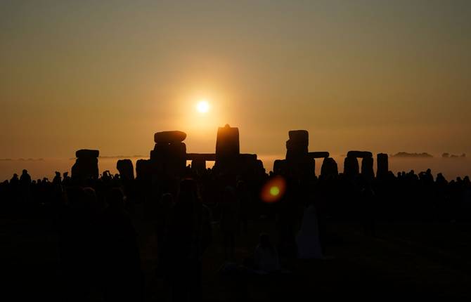 The summer solstice at Stonehenge