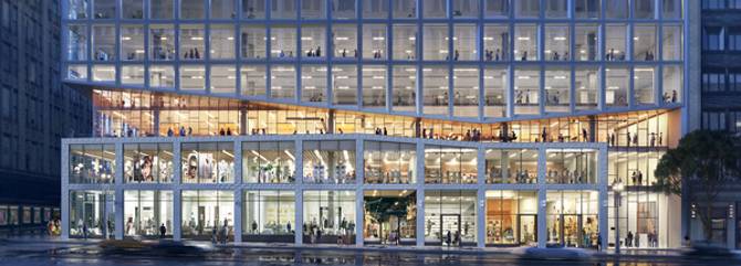 Rendering of 100 Stockton