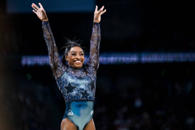 Simone Biles 2024 Paris Olympics