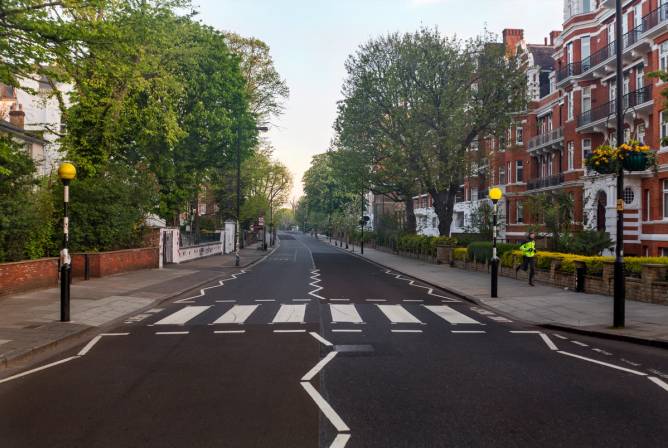 Empty Abbey Road