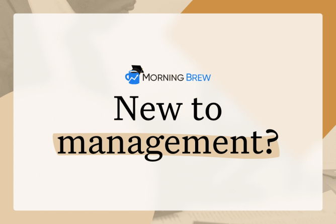 New to management?