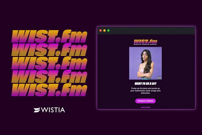 a photo of what wist.fm looks like