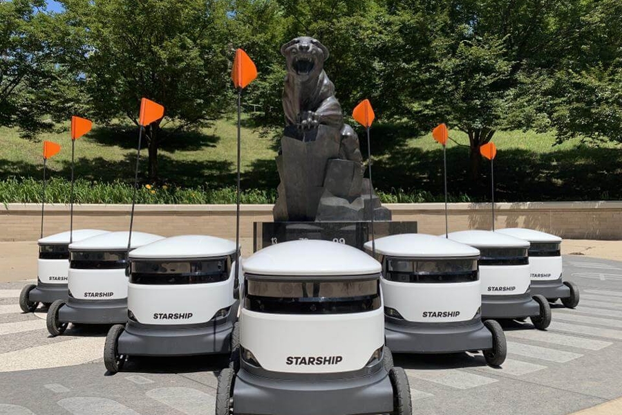 College Campuses Accept New Class of Robots