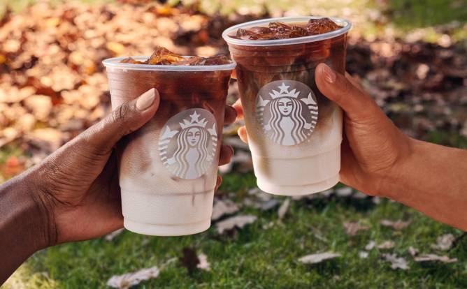 Starbucks seasonal beverages