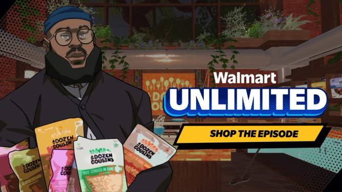 Walmart Unlimited gamified mini series