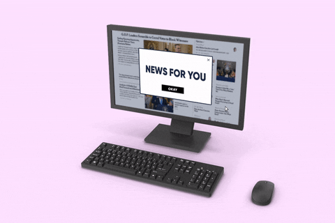 A gif showing a computer with "news" on it