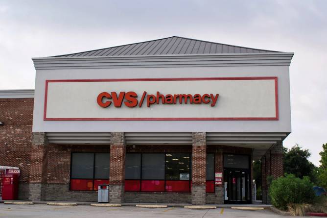 CVS pharmacy exterior in Humble, Texas