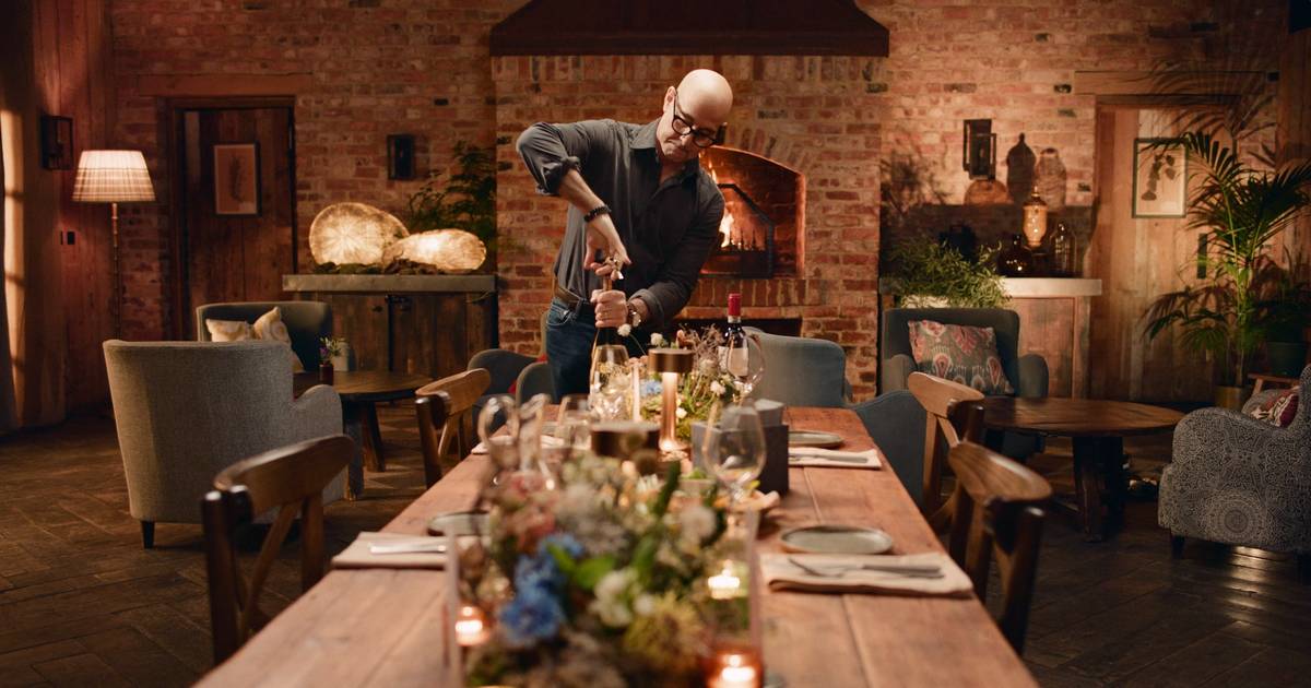 A new Stanley Tucci series is here and Allbirds has something to do with it