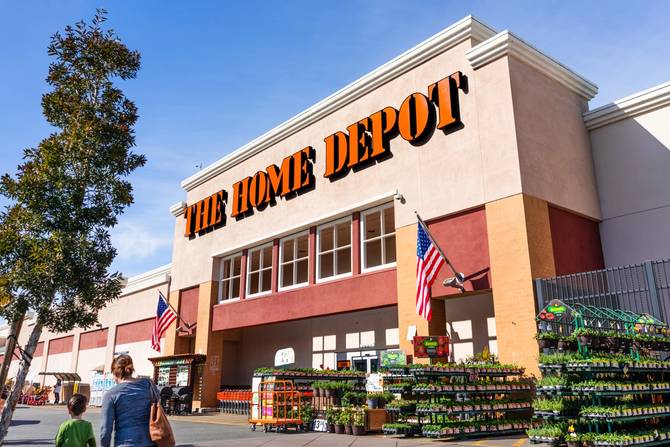 Home Depot storefront