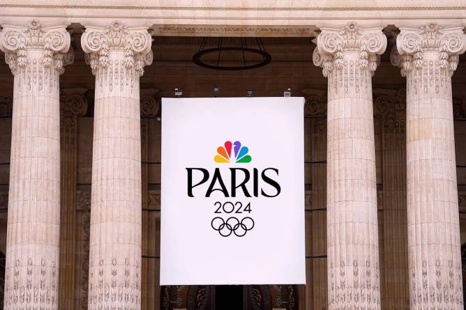 NBC Paris Olympics logo