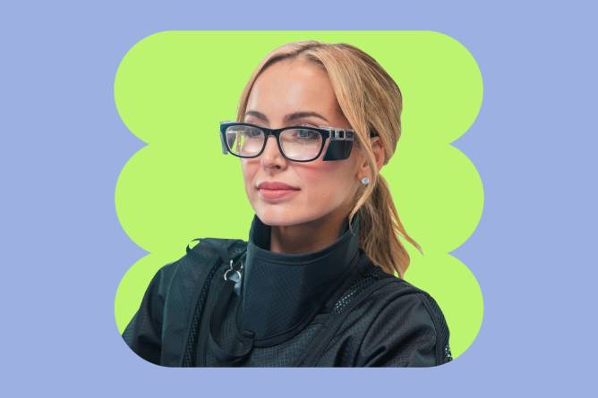 Lauren Ramsey on templated background.