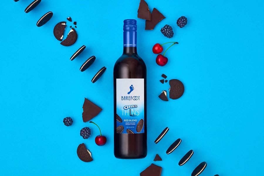 Oreo x Barefoot Wines is the latest bizarre brand mashup