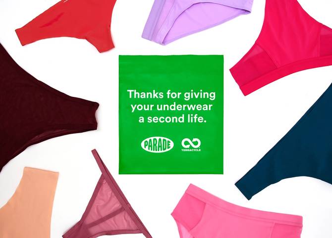 Parade Second Life underwear recycling program