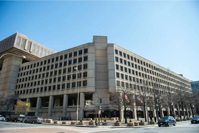 FBI HQ in Washington, DC