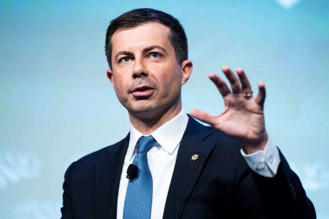 Transportation Secretary Pete Buttigieg