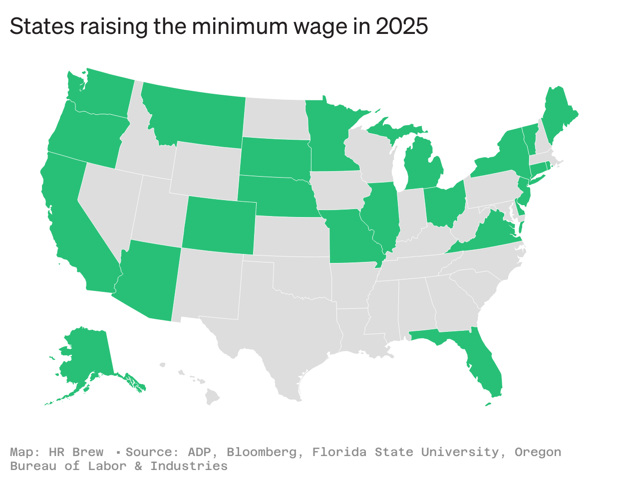 Minimum Wage Example How employers can stay ahead of state minimum wage hikes