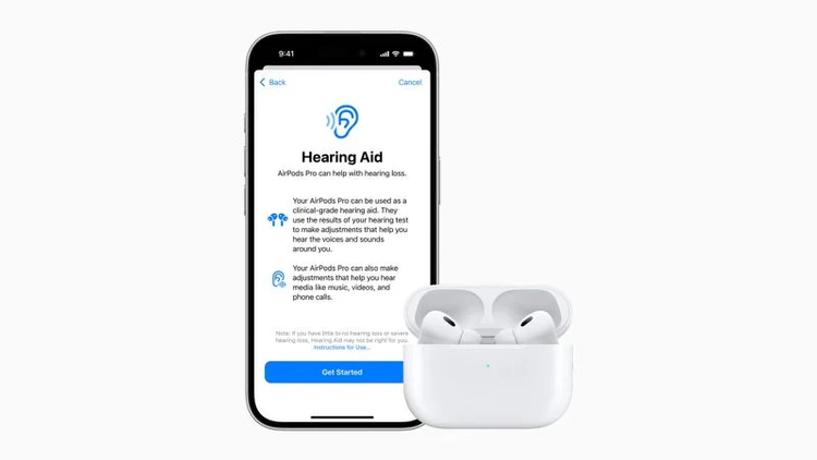 AirPods Pro 2 as hearing aids