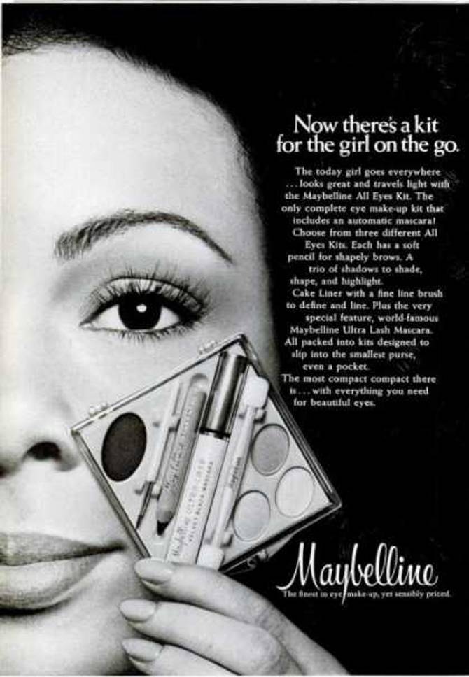 old Maybelline ad