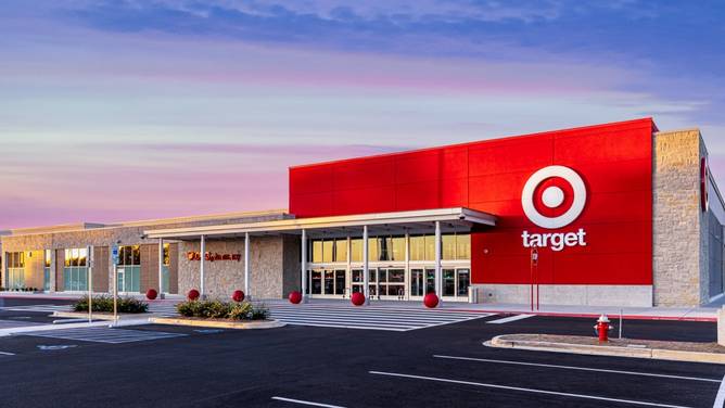 Exterior of a Target store.