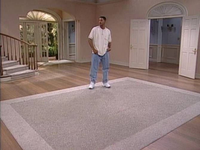 Will Smith in an empty room