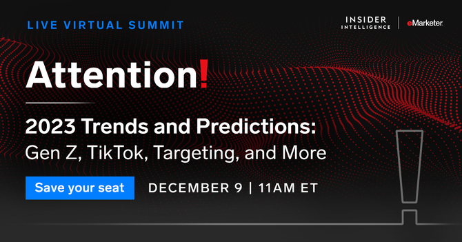 eMarketer’s live virtual event