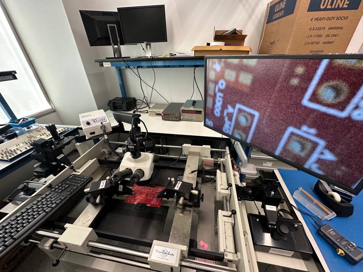 A tool in the switch development lab