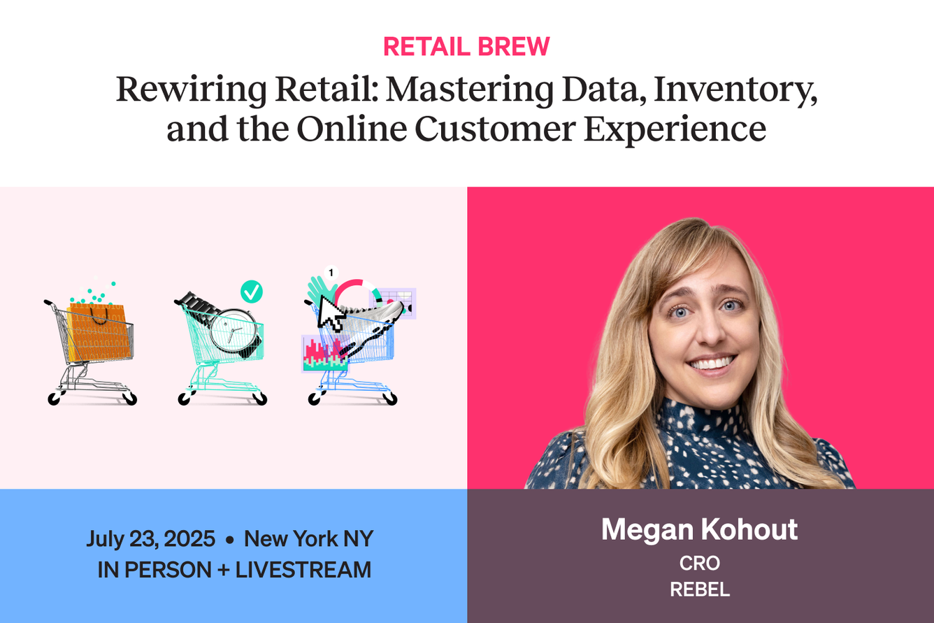 Retail Brew event promo
