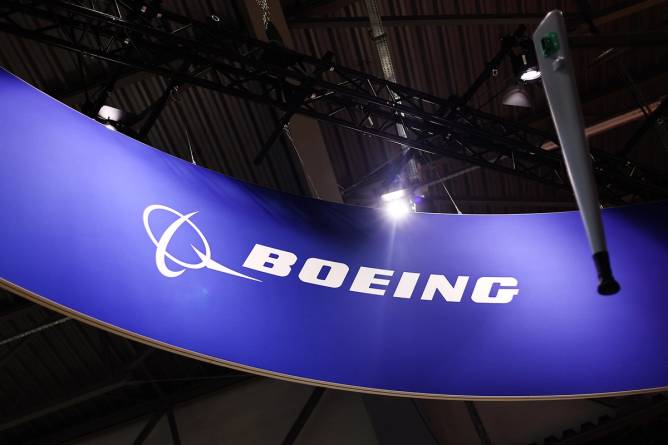 The Boeing logo