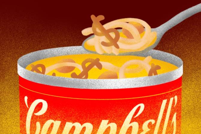 Campbell's Soup illustration