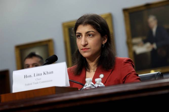 FTC chair Lina Khan