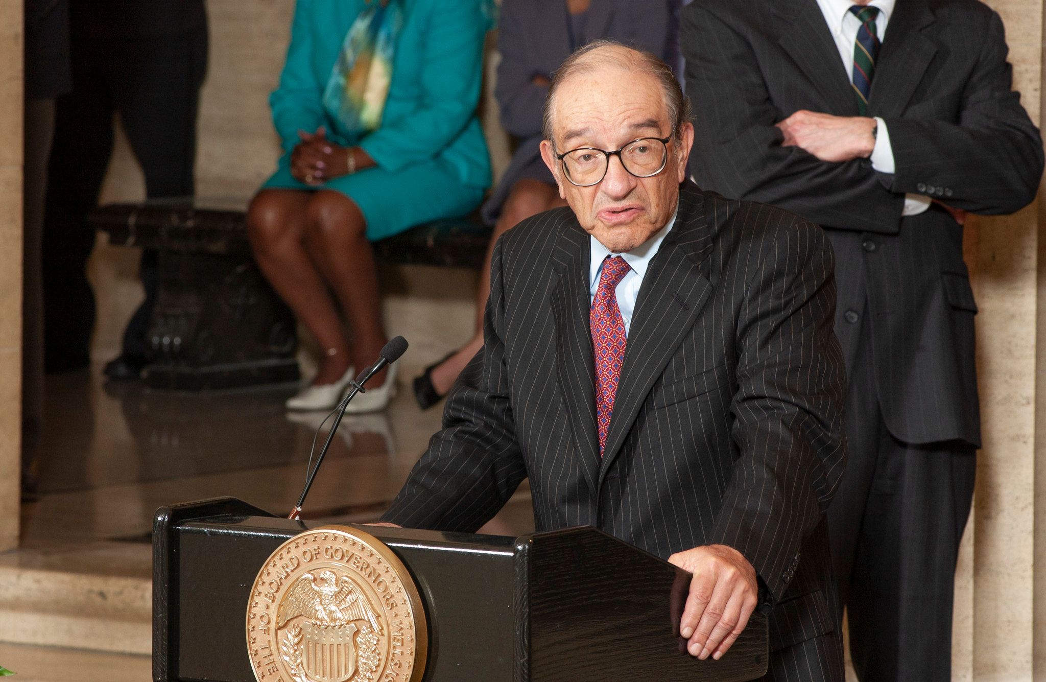 Alan Greenspan: an early critic of stock options