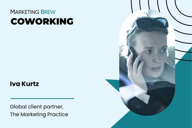 Iva Kurtz in Marketing Brew's Coworking series