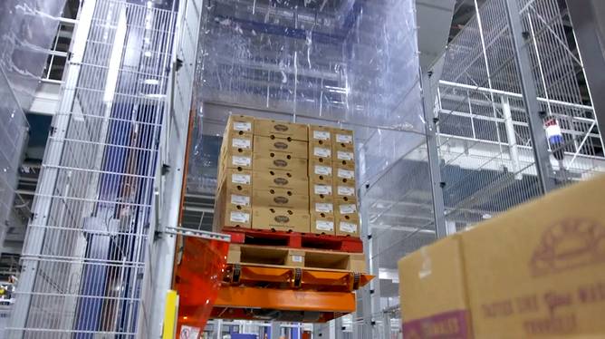 Walmart automated distribution center