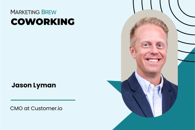 Jason Lyman featured in Marketing Brew's Coworking series 