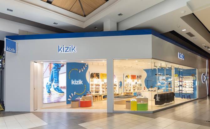 The first Kizik store in a Utah mall.