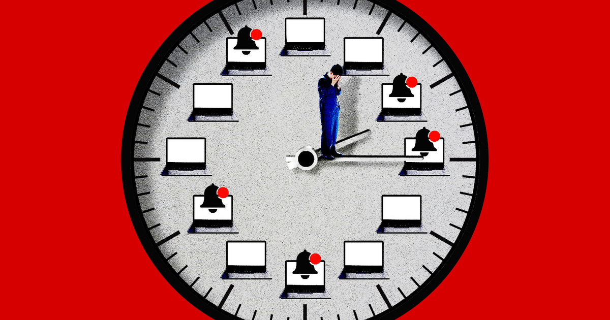Employees are imprisoned in an ‘infinite workday’