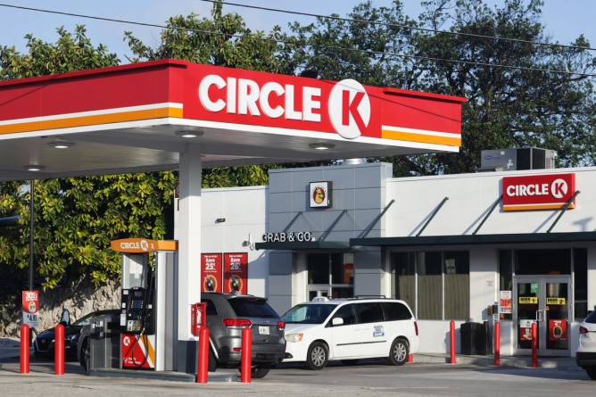 A Circle K store. 