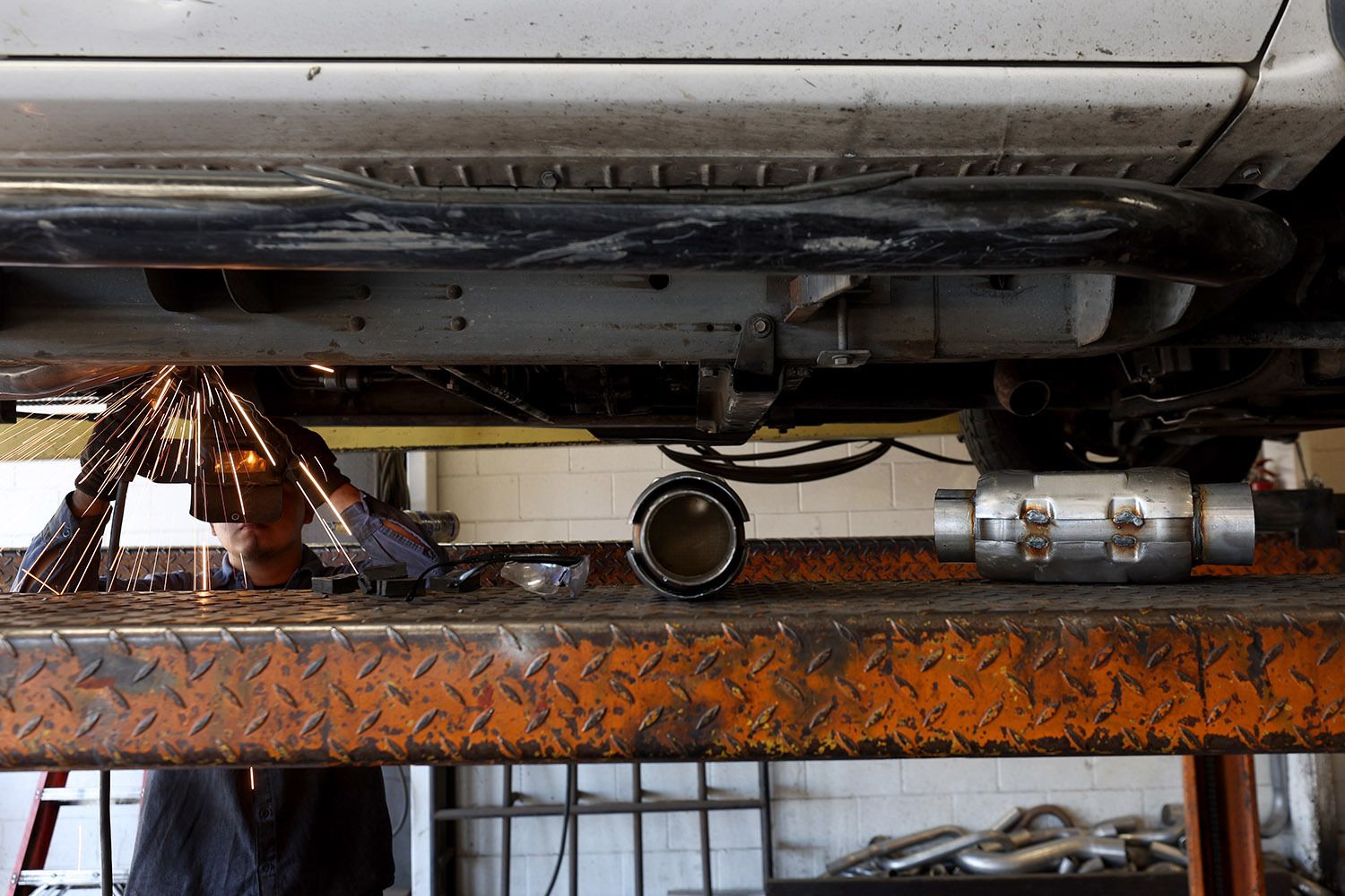 Federal and local authorities broke up a multimillion dollar catalytic