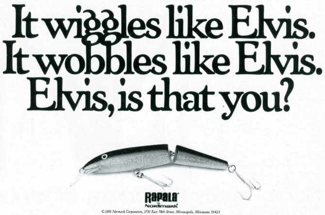 a vintage ad for Normark