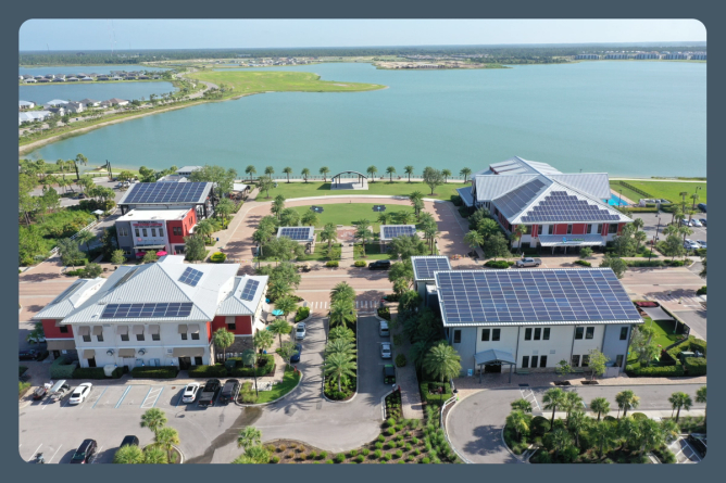 solar-powered town