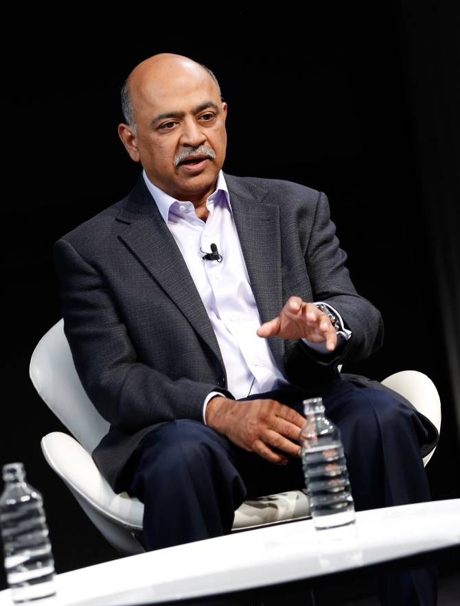 An image of IBM CEO Arvind Krishna