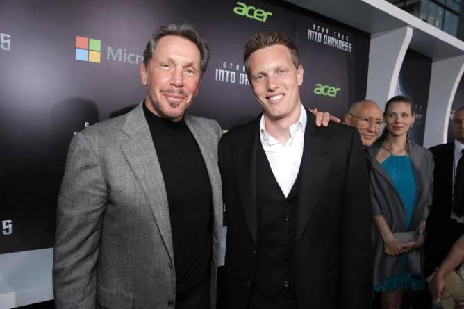 Larry Ellison and David Ellison